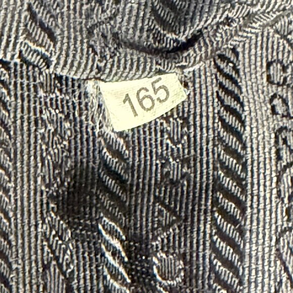 Vintage Y2K black Prada Saffiano Tessuto Nylon-Leather Bag w/chain - Picture 5 of 17